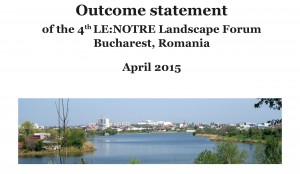 Outcome Statement Landscape Forum Bucharest - FINAL-1